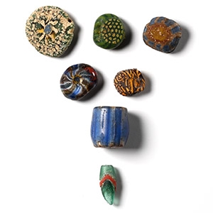 Roman and Other Mosaic Glass Bead Collection