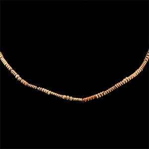 African Terracotta Bead Necklace String
