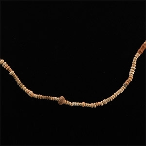 West African Terracotta Bead Necklace String