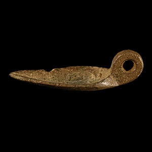 Celtic Iron Age Bronze Cosmetic Grinder Bowl