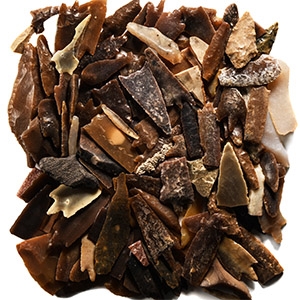 Stone Age Flint Mixed Damaged Arrowhead Collection