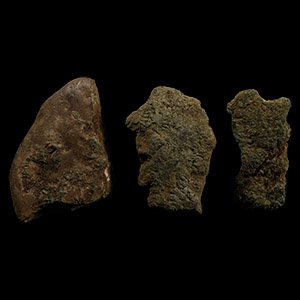 Bronze Age Pancake Ingot Fragment Group