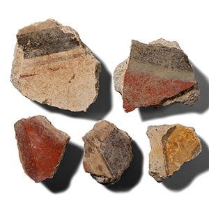 Roman Fresco Painted Wall Plaster Collection