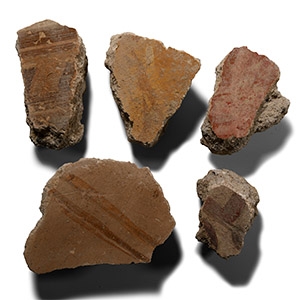 Roman Fresco Painted Wall Plaster Collection