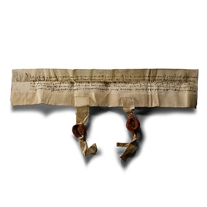 Medieval Henry VI Period Somerset Vellum Manuscript Letter of Attorney