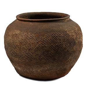 Chinese Large Eastern Zhou Ceramic Jar