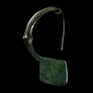 Greek Bronze Bow Fibula