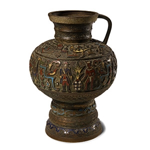 Japanese Enamelled Vessel