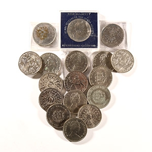 English Milled Coins - Elizabeth II - Commemorative Group [17]