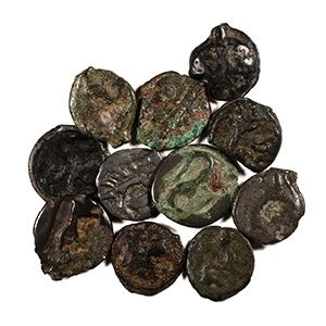 Celtic Iron Age Coins - Gaul - AE Potin Group [11]