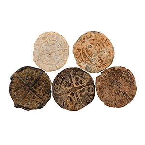 English Tokens - Boy Bishop Penny Tokens [5]
