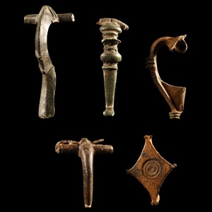 Roman Bronze Brooch Group