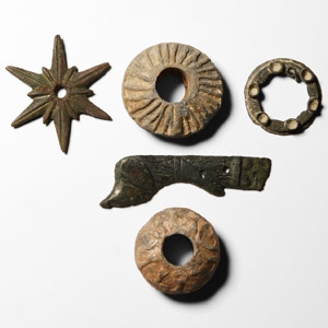 Medieval Bronze and Lead Artefact Group