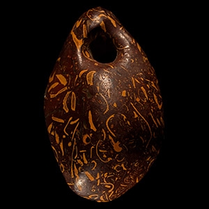 Bactrian Polished Stone Fishing Net Weight