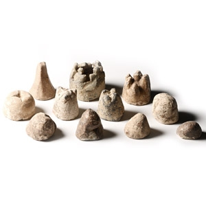 Viking Age Lead Gaming Piece Collection