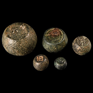 Byzantine Bronze Weight Collection
