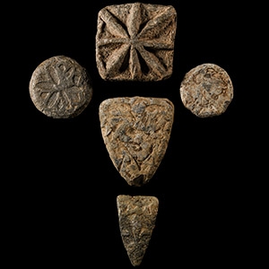Medieval Lead Weight Collection