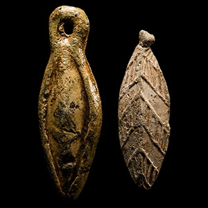 Medieval Plumb Bob Weight Group