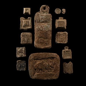 Greek and Phoenician Lead Weight Collection