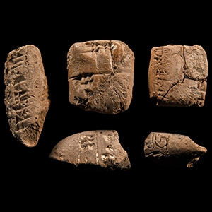 Mesopotamian Cuneiform Tablet Fragment Collection