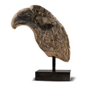 Roman Marble Eagle Head