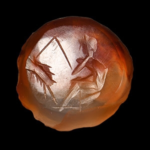 Roman Gemstone with Fisherman