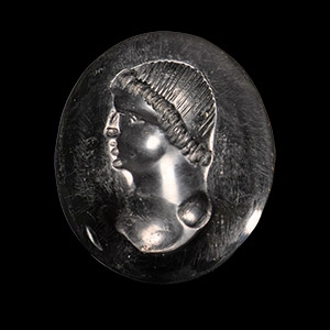 Intaglio Gemstone with Bust