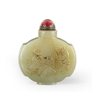 Chinese Jade Snuff Bottle
