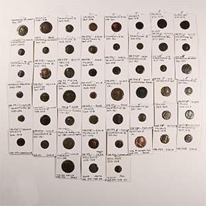 Ancient Roman Imperial Coins - Augustus to Johannes - Mixed bronzes [50]
