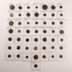 Ancient Roman Imperial Coins - Augustus to Gratian - Mixed Bronzes [50]