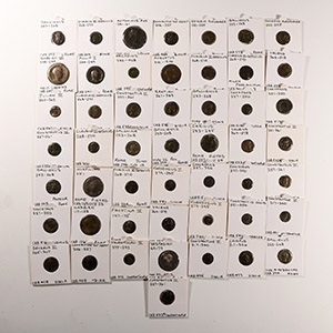 Ancient Roman Imperial Coins - Augustus to Arcadius - Mixed Bronzes [50]