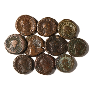 Ancient Roman Provincial Coins - Alexandria - AE Tetradrachm Group [10]