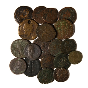 Ancient Roman Imperial Coins - Augustus and Later - AE Sestertius and As Group [19]
