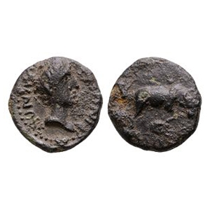 Celtic Iron Age Coins - Catuvellauni - Cunobelin - Sow AE Unit