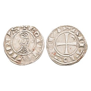 World Coins - Crusader Issues - Antioch - Bohemund III - AR Denier