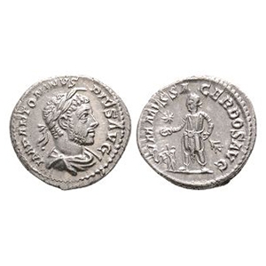 Ancient Roman Imperial Coins - Elagabalus - Emperor AR Denarius