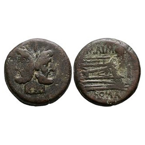 Ancient Roman Republican Coins - Murena - AE As