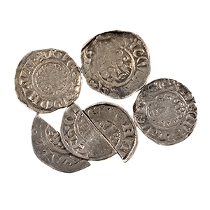 English Medieval Coins - John to Henry III - Short Cross Pennies and Cut Halfpennies [6]