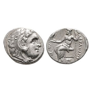 Ancient Greek Coins - Macedonia - Alexander III (the Great) - AR Drachm