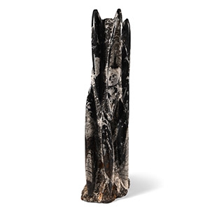 Natural History - Large Polished Fossil Orthoceras Tower