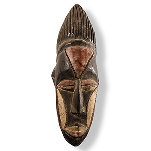 West African Carved Tribal Mask