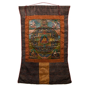 Tibetan Painted Thangka