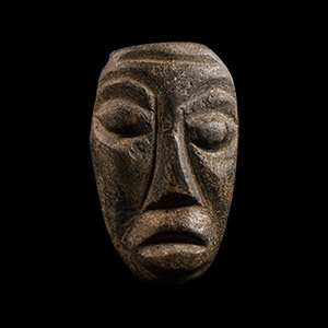 Natural History - Mastodon Fossil Bone Carving