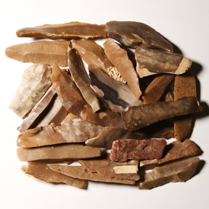 Stone Age Flint Knife Group