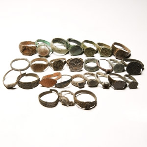 Roman and Later Bronze Ring Collection