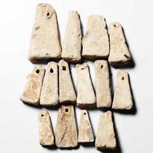 Medieval and Other Standing Lead Weight Collection