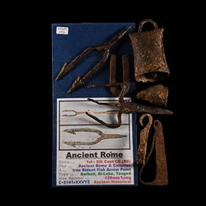 Roman to Medieval Iron Artefact Group