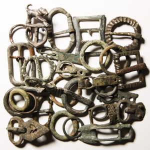 Medieval and Later Bronze and Silver Buckle Collection