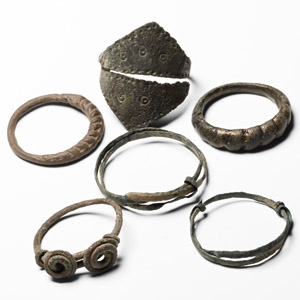 Viking Age Bronze Ring Collection