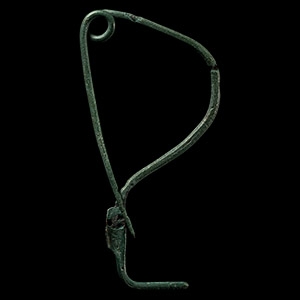 Iron Age Celtic Bronze La Tène Fibula